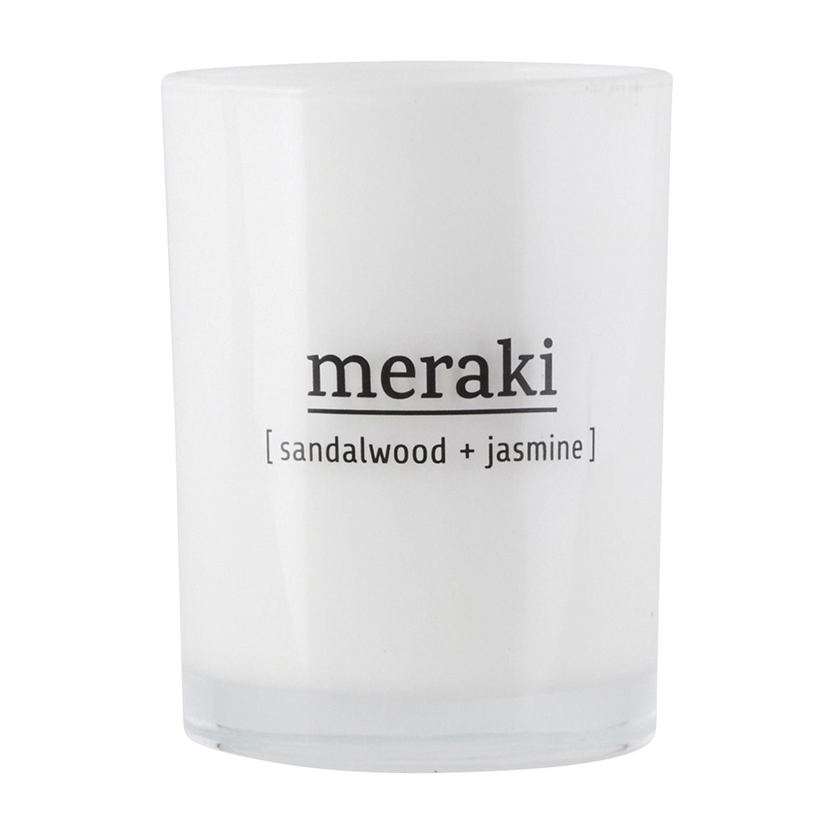 Meraki - Duftlys, Sandalwood & jasmine