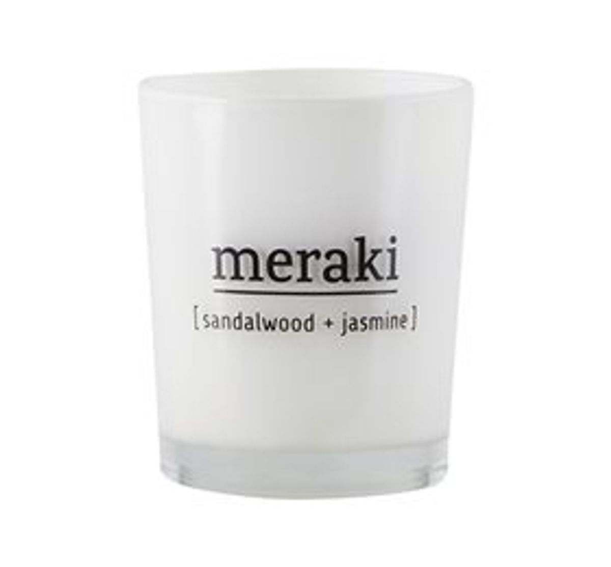 Meraki Duftlys Sandalwood & jasmine &bull; 60 g