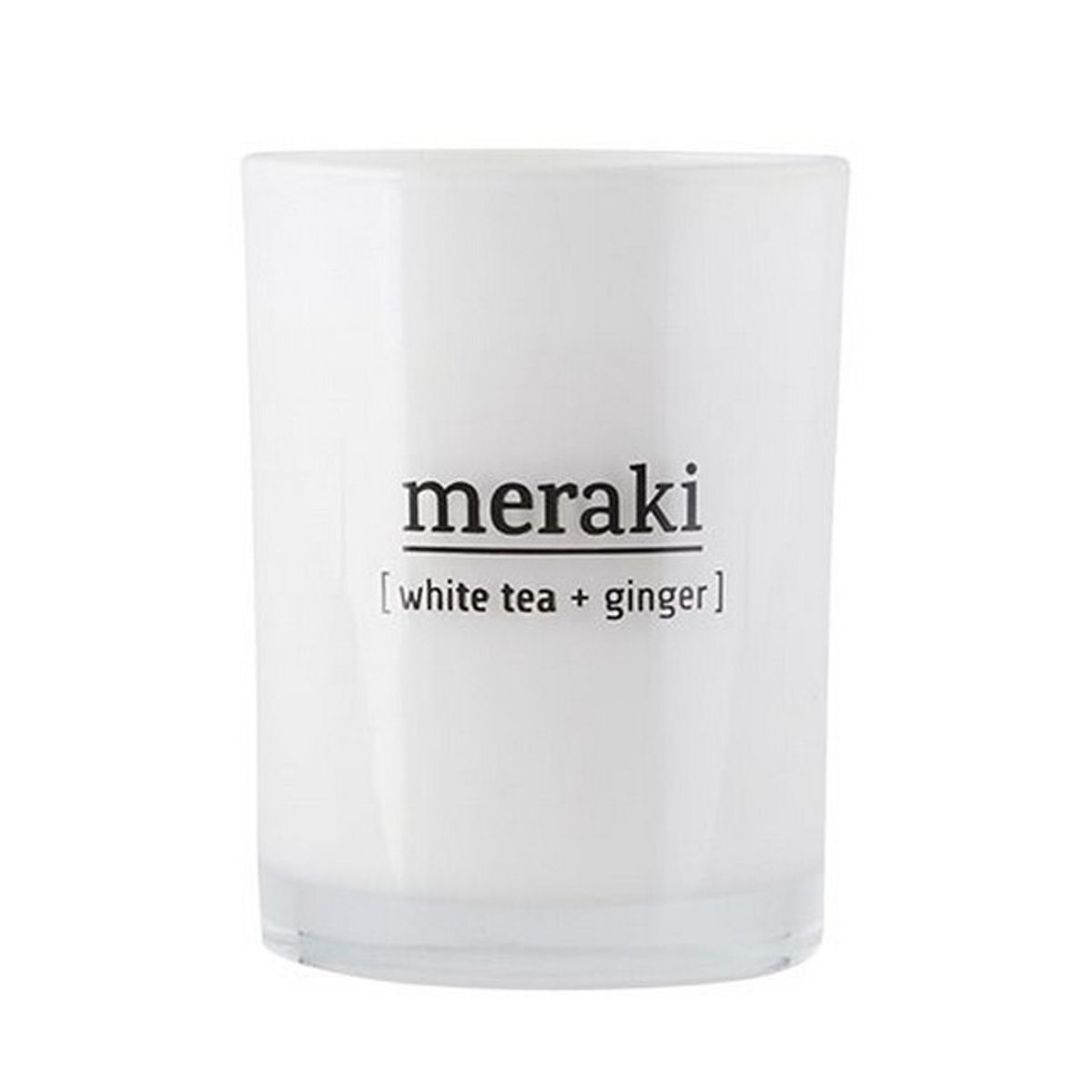 Meraki - Duftlys White Tea & Ginger - 220 g