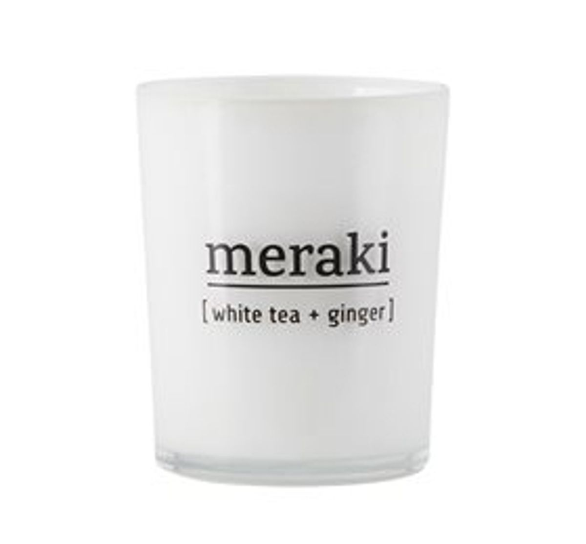 Meraki Duftlys, White tea & ginger &bull; 60 g