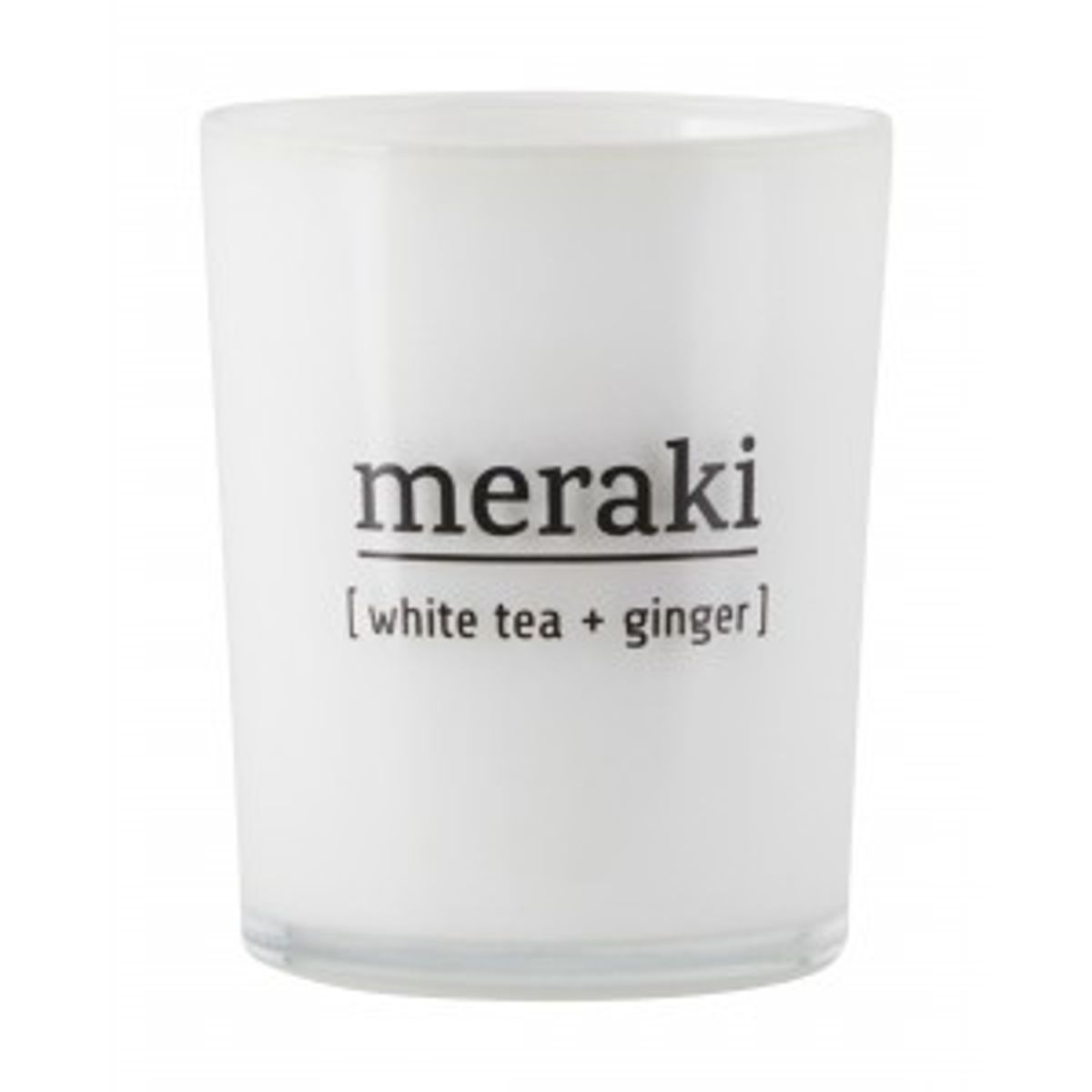 Meraki Duftlys - White tea & ginger