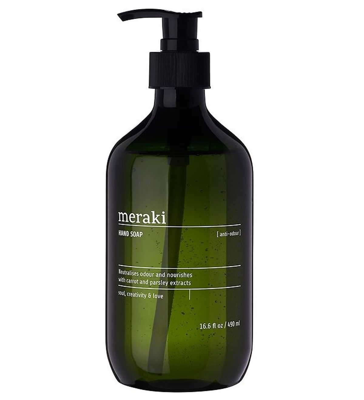 Meraki Håndsæbe - 490 ml - Anti-Odour