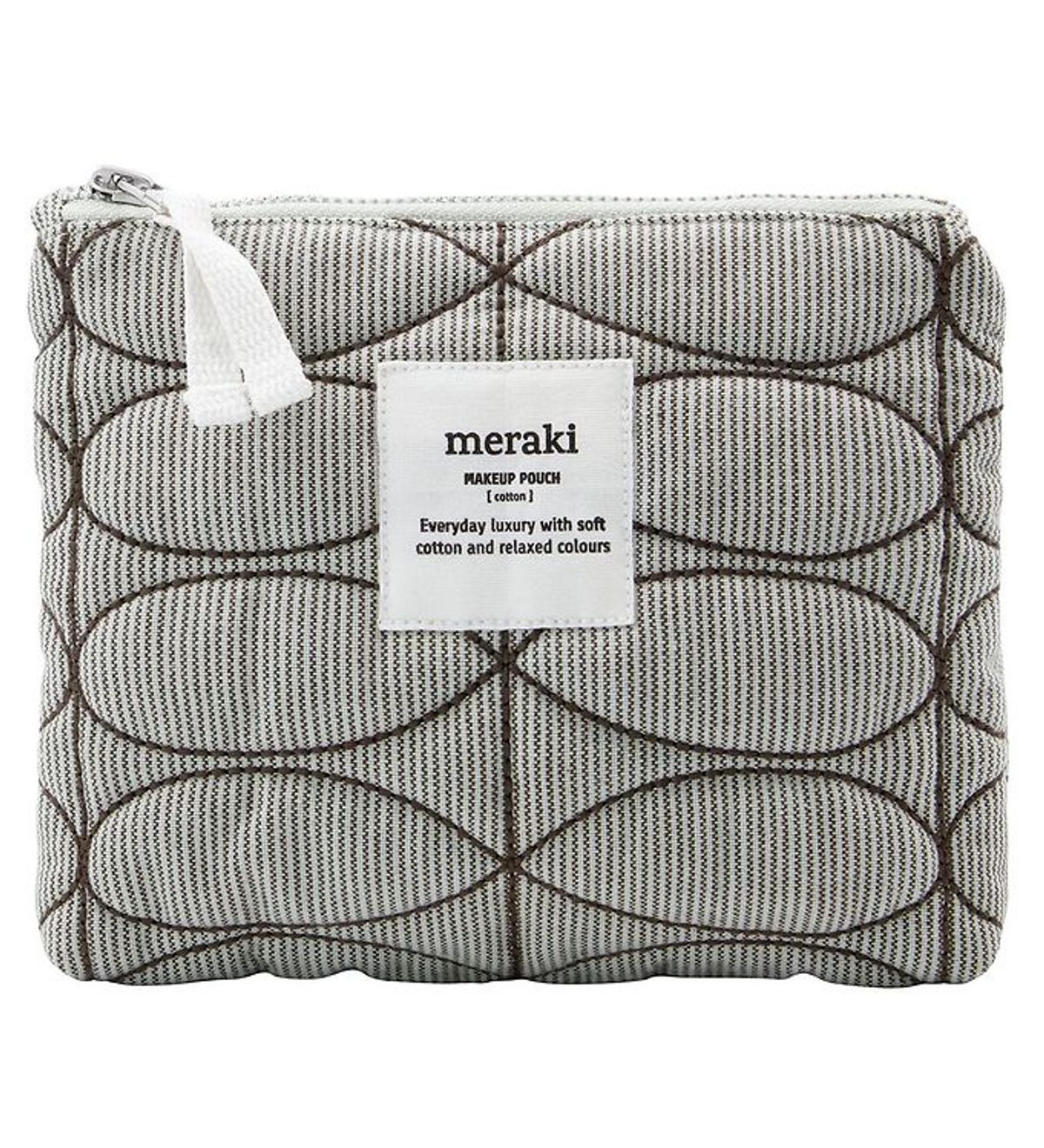 Meraki Kosmetikpung - Mentha - Light Grey/Army Green