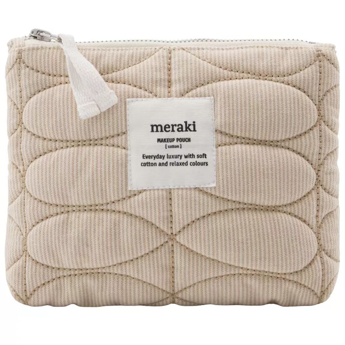 Meraki Makeup Pouch Mentha - Off White/Safari