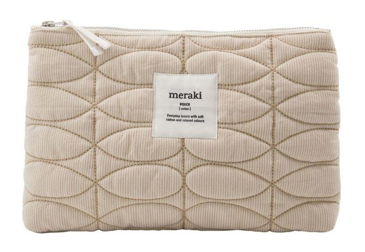 Meraki Makeup Pung (stor), Mentha, Off white/Safari