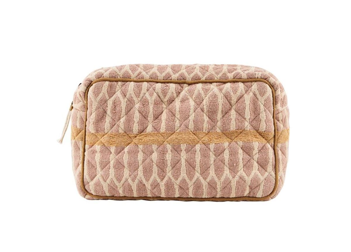 Meraki Makeup taske, Sennep/Terracotta/Sand