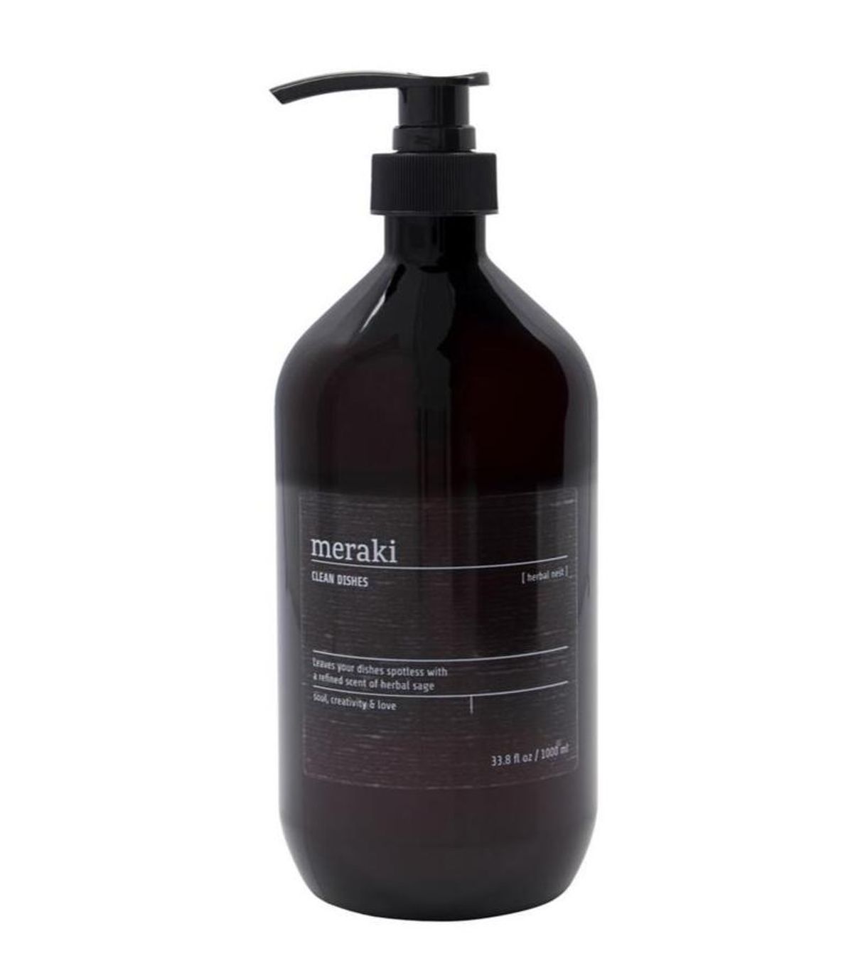 Meraki Opvaskemiddel Herbal Nest, 1000ml.