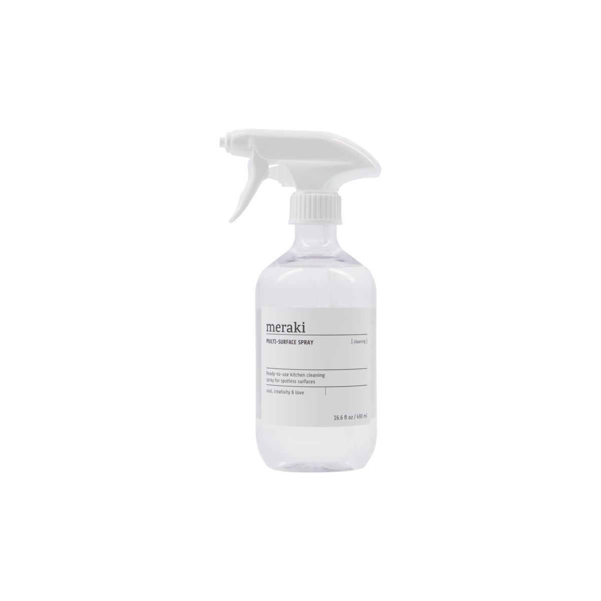 Meraki - Rengøringsspray, Klar 490 ml