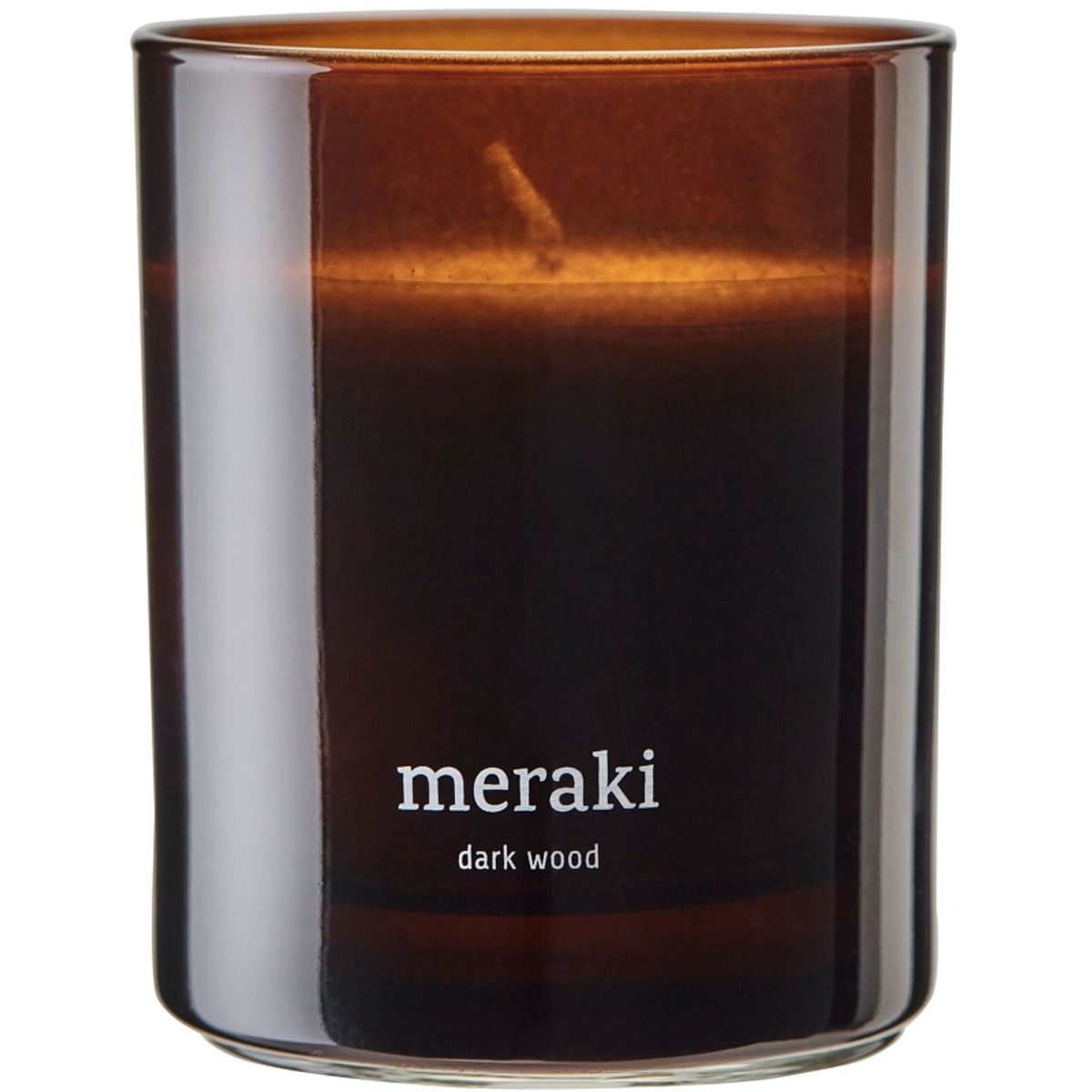 Meraki Scented Candle 200 gr. - Dark Wood