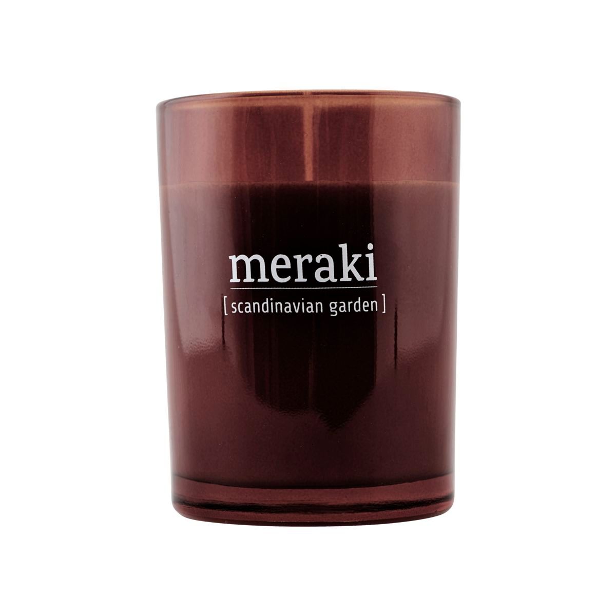 Meraki Scented Candle Scandinavian Garden 8x10,5 cm.