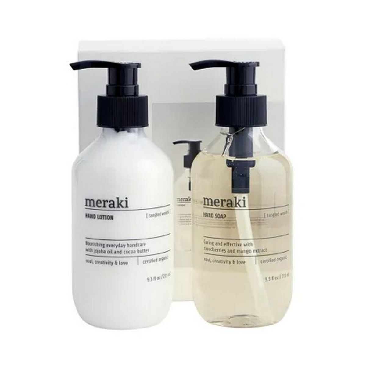 Meraki - Tangled Woods Gaveæske Hand Soap & Lotion