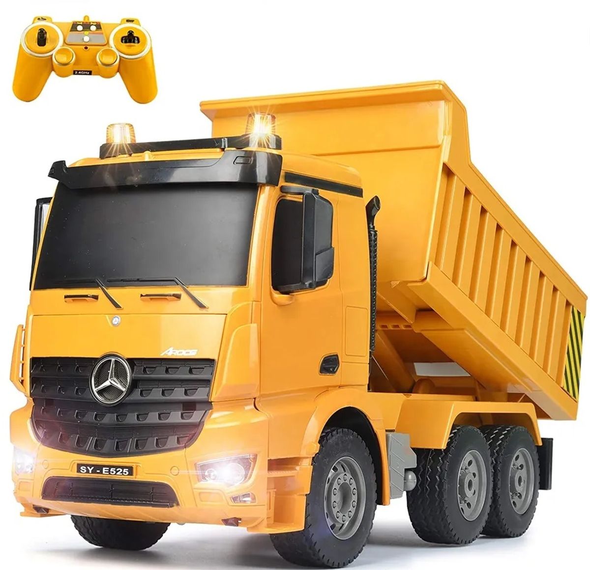 Mercedes Benz Arocs Lastbil RC Dumper 1:20 2.4G 8CH