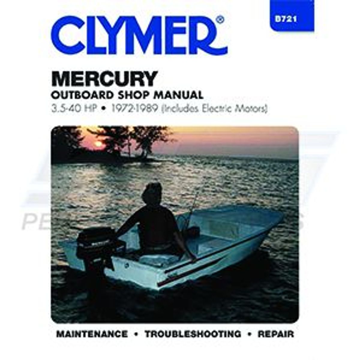 Mercury 3,5-40 hk 1972-1989 manual - B721