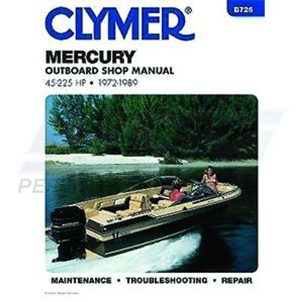 Mercury 45-225 hk 1972-1989 manual - B726