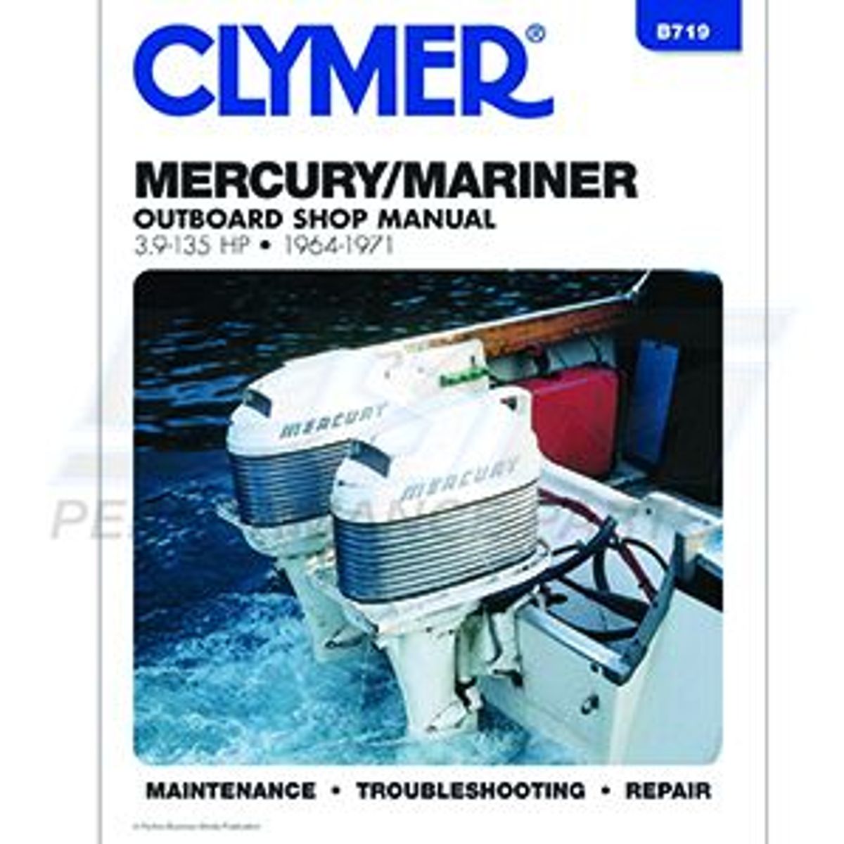 Mercury / Mariner 3,9-135 hk 1964-1971 manual - B719