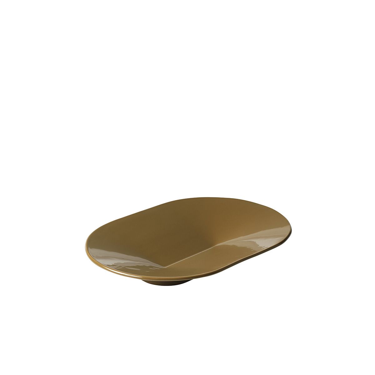 Mere Bowl 52 x 36 cm, brown green fra Muuto