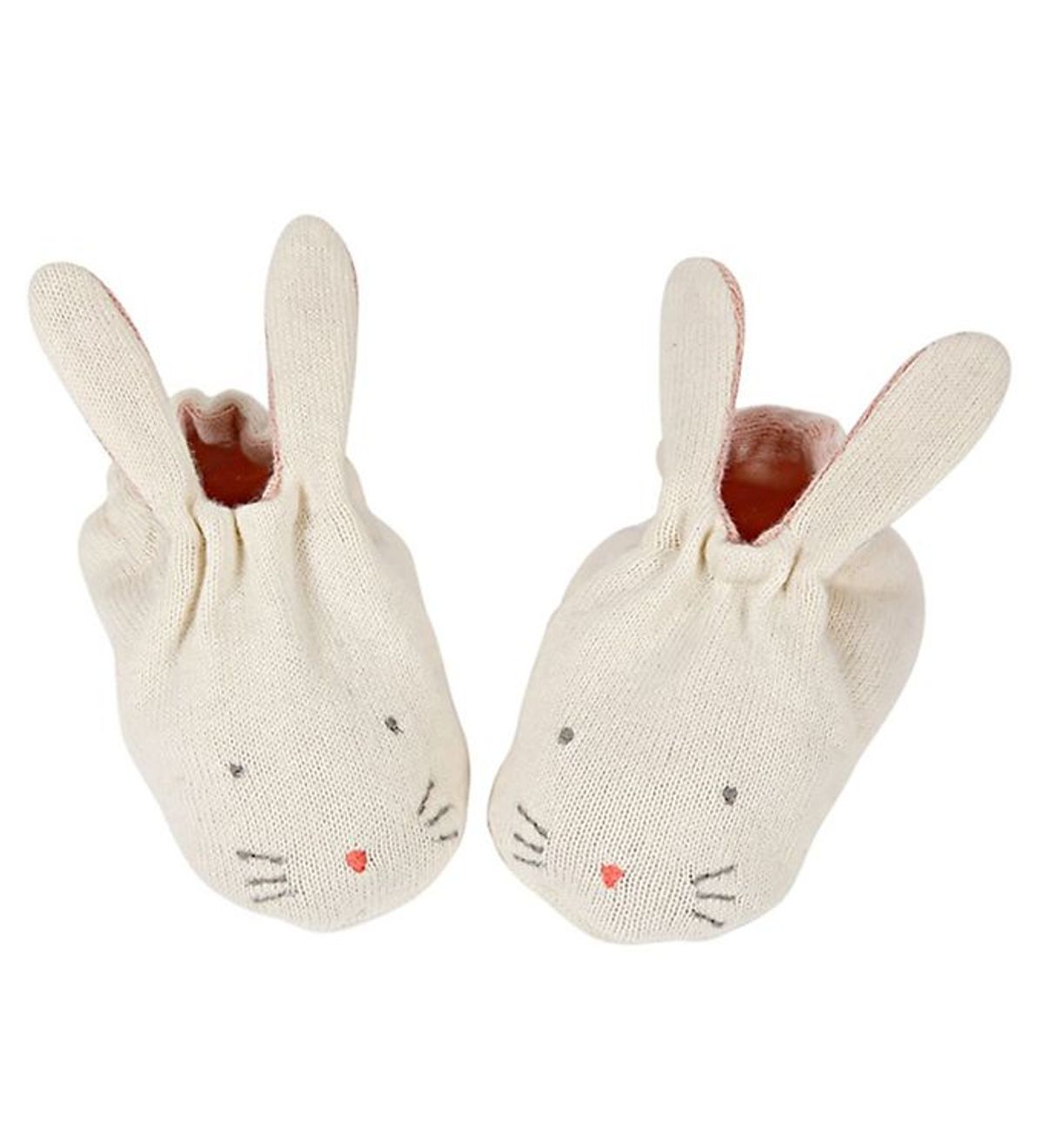 Meri Meri Futter - Peach Bunny Baby Booties