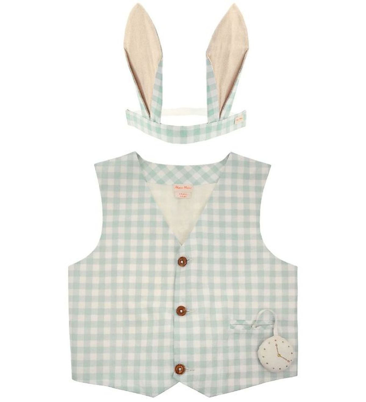 Meri Meri Udklædning - Gingham Bunny