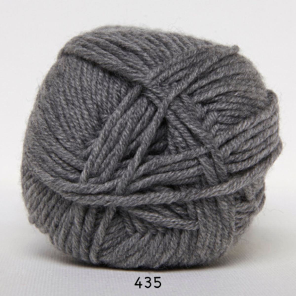 Merino Cotton, grå, 50 g, nr. 435