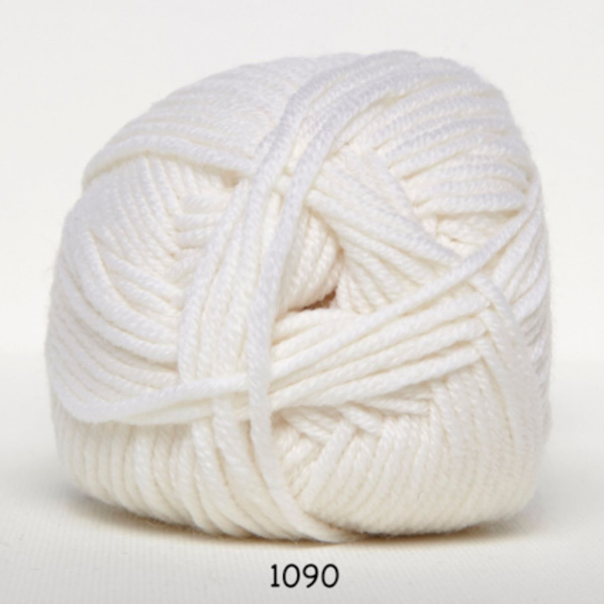 Merino Cotton, hvid, 50 g, nr. 1090