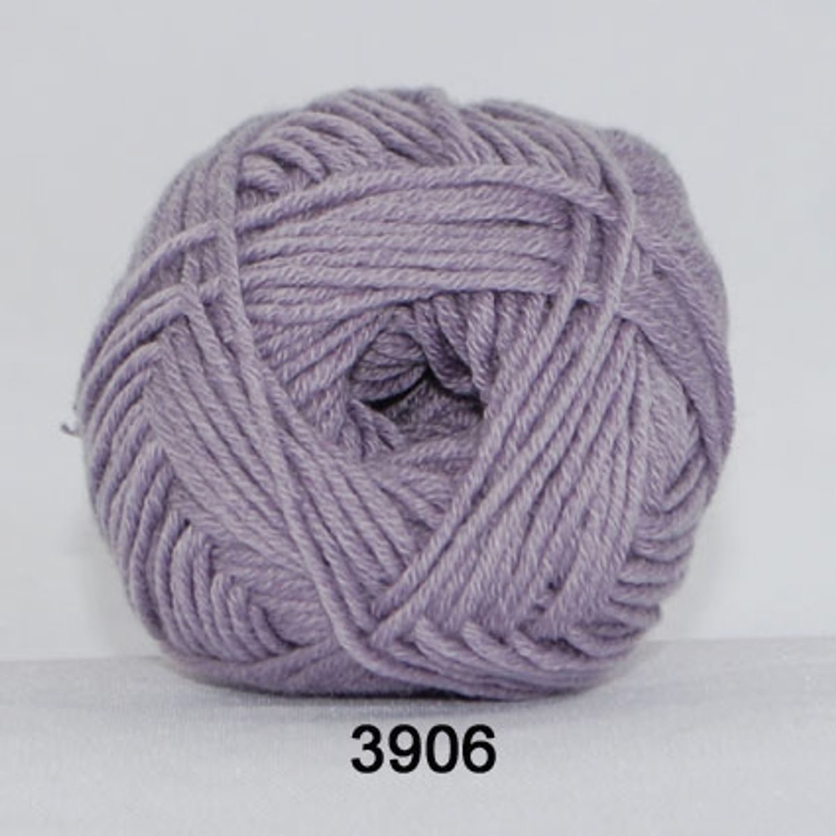 Merino Cotton, lys lilla, 50 g, nr. 3906