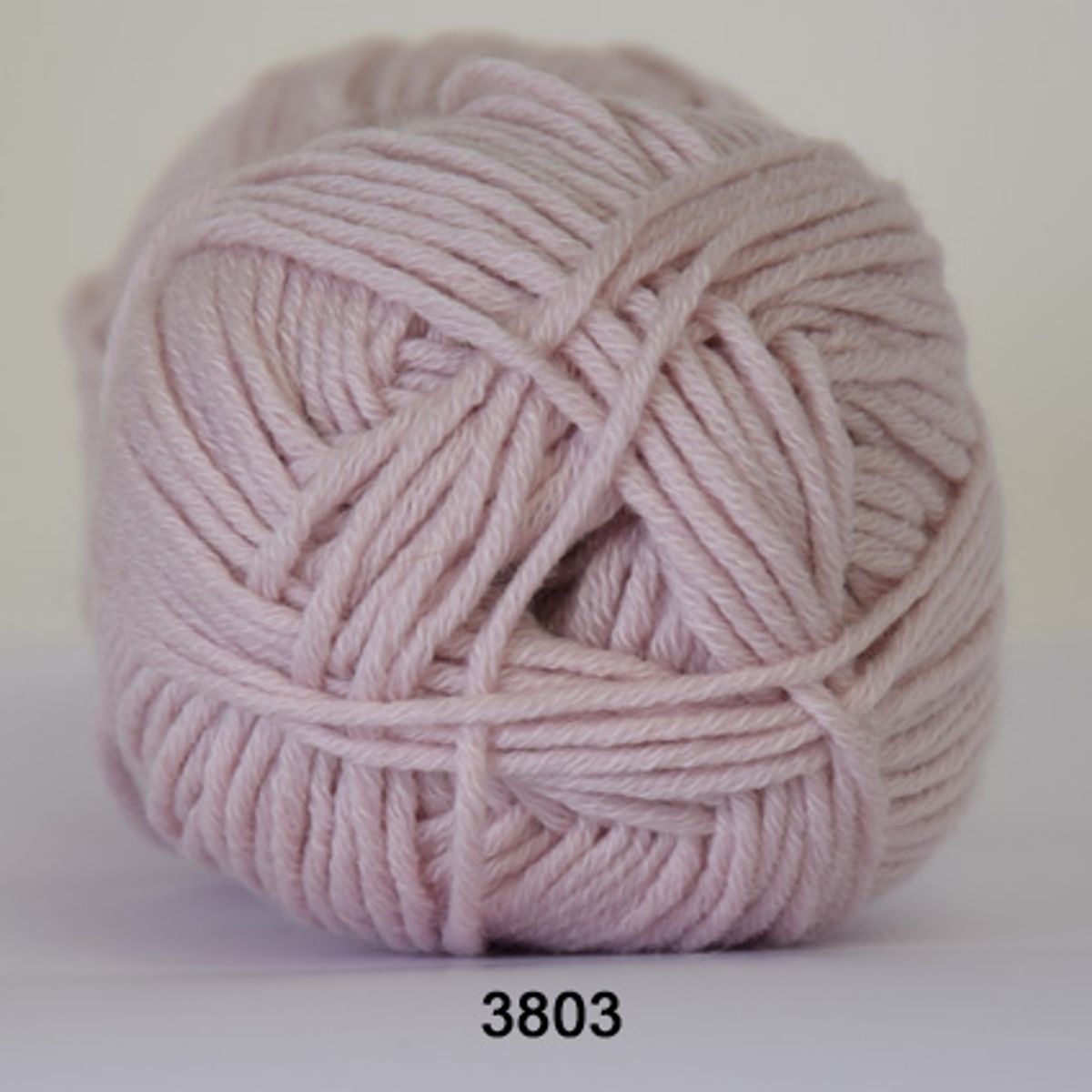 Merino Cotton, lys rosa, 50 g, nr. 3803