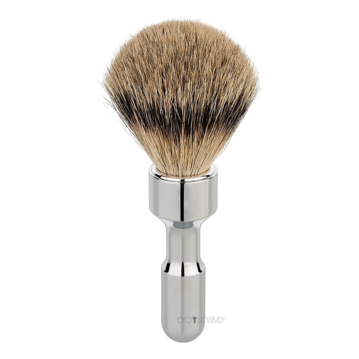 Merkur Futur Barberkost, Silvertip Badger, Krom