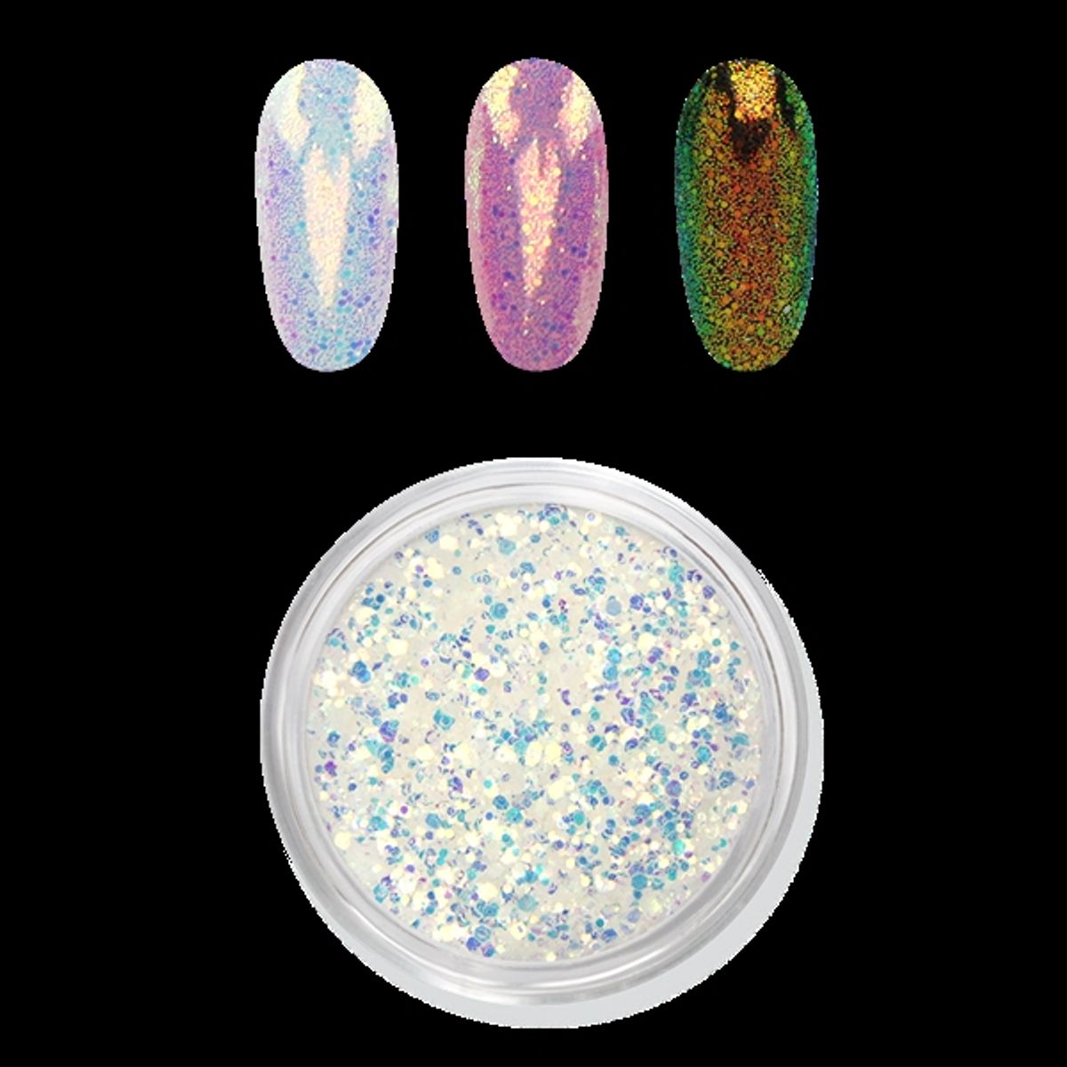 Mermaid Glitter Powder Nr. 2, Moyra