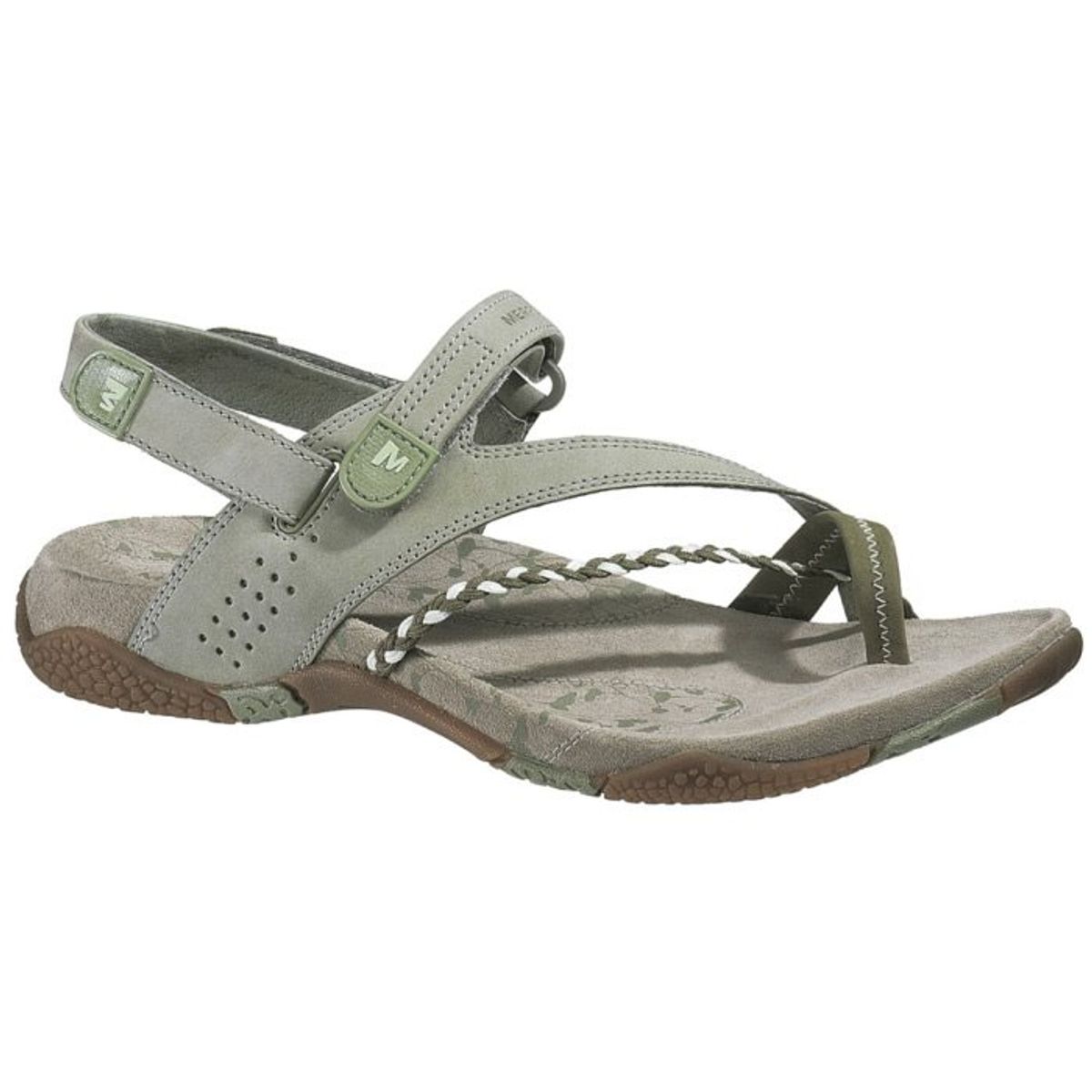 Merrell Siena Beigealsko, seagrass (grøn)-37 - Sandaler