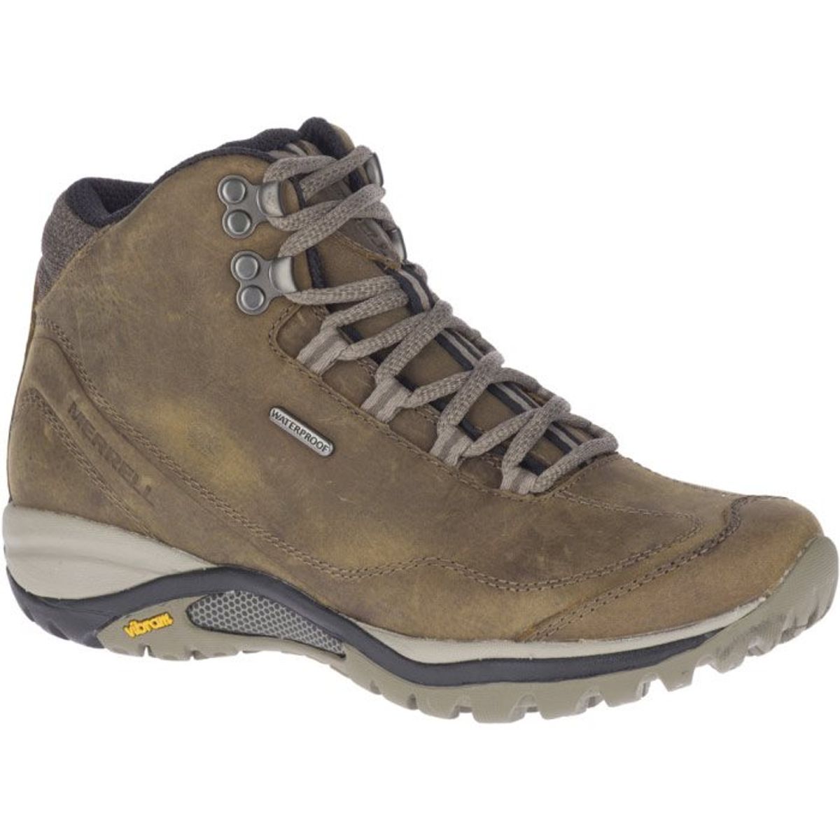 Merrell Siren Traveller 3 Mid WP, brindle/boulder-37 - Vandrestøvler