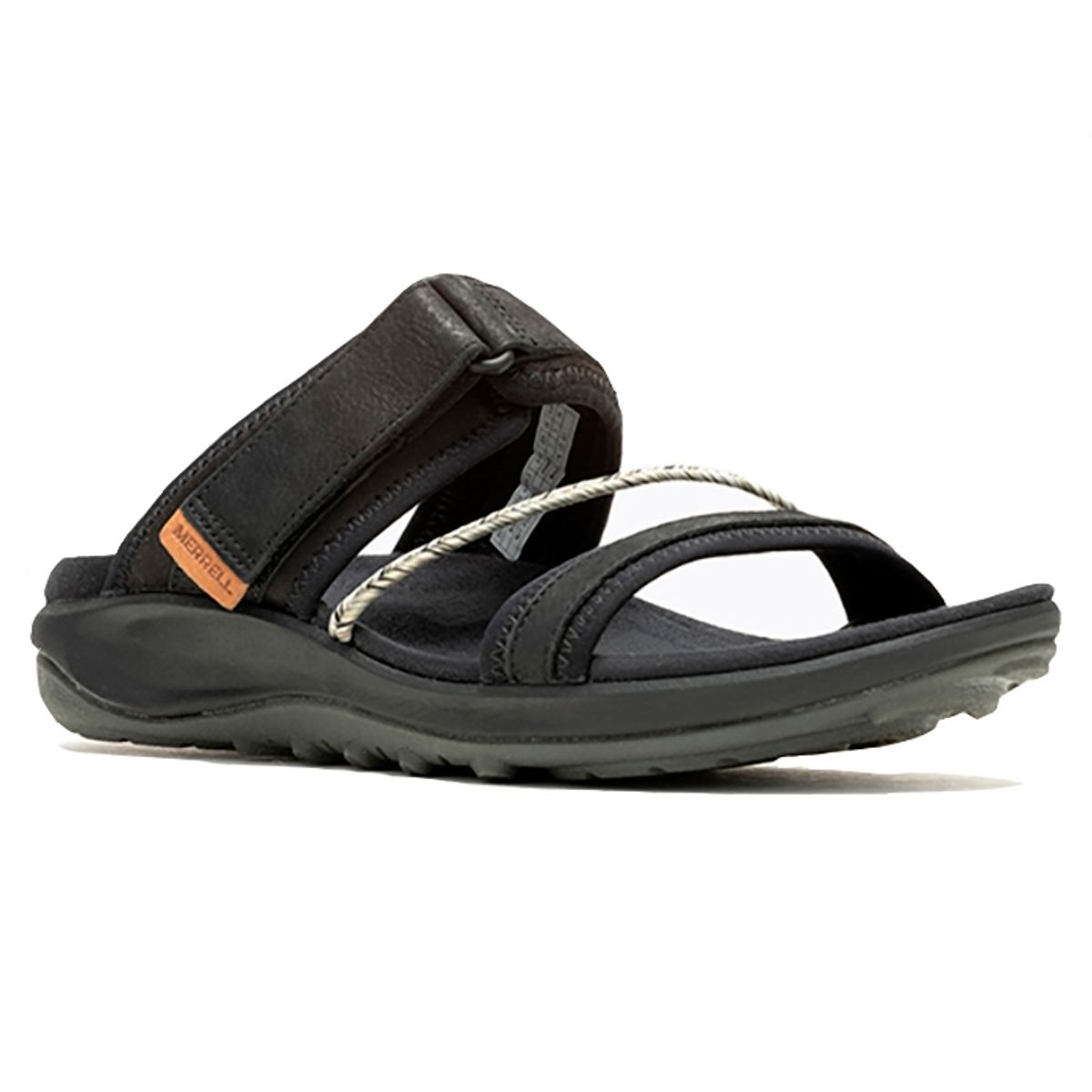 Merrell Terran 4 Slide Beigeal, Sort-38 - Sandaler