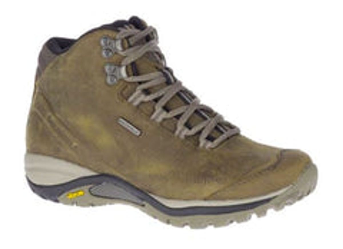 Merrell - Women's Siren Traveller 3 Mid WP Brindle/Boulder