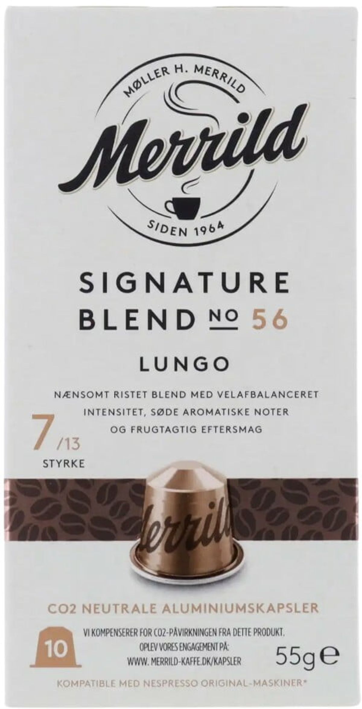 Merrild - Signature No. 54 (10 stk) - Kapsler til Nespresso