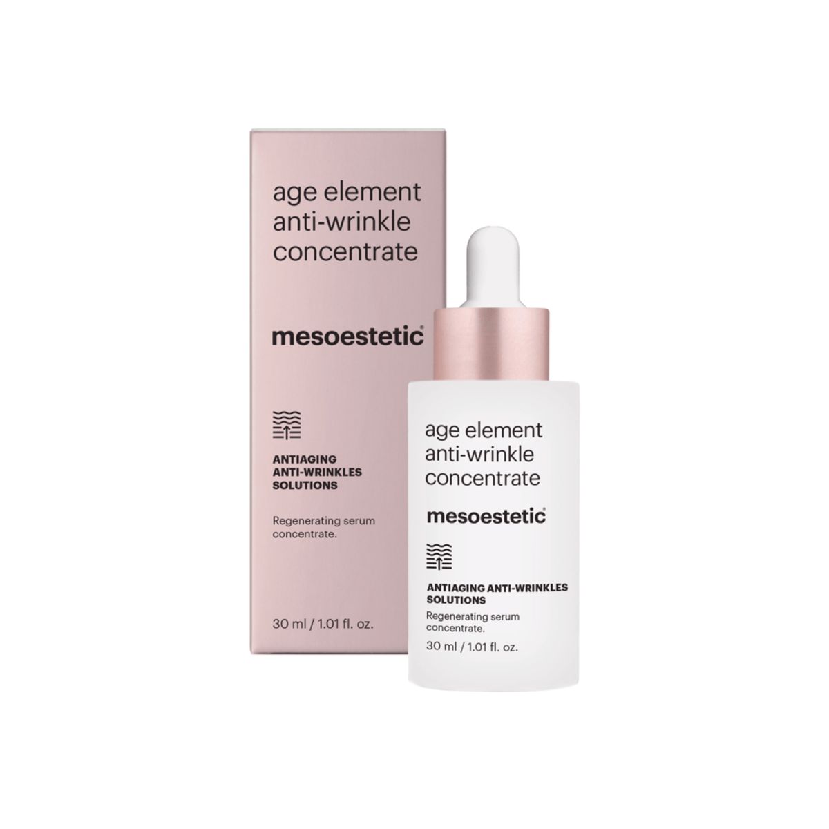 Mesoestetic Age Element Anti-Wrinkle Concentrate - Anti rynke koncentreret serum - 30 ml. - Velegnet behandling af rynker i ansigtet