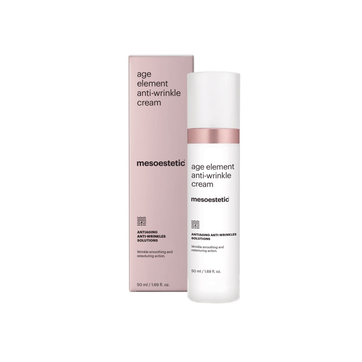 Mesoestetic Age Element Anti-Wrinkle Cream - Anti rynkecreme der mindsker rynker og giver glattere hud - 50 ml. - Forebyggelse af rynker