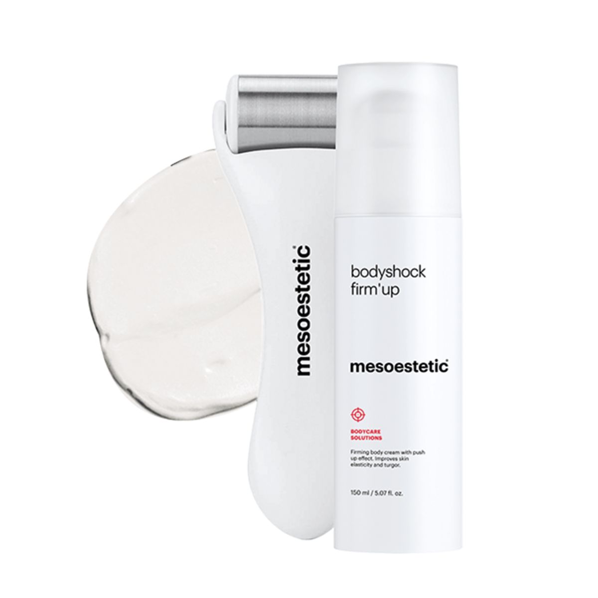 Mesoestetic Bodyshock Firm Up - Opstrammende creme til kroppen som giver en fastere og mere tonet hud - 250 ml. - Effektiv behandling af appelsinhud