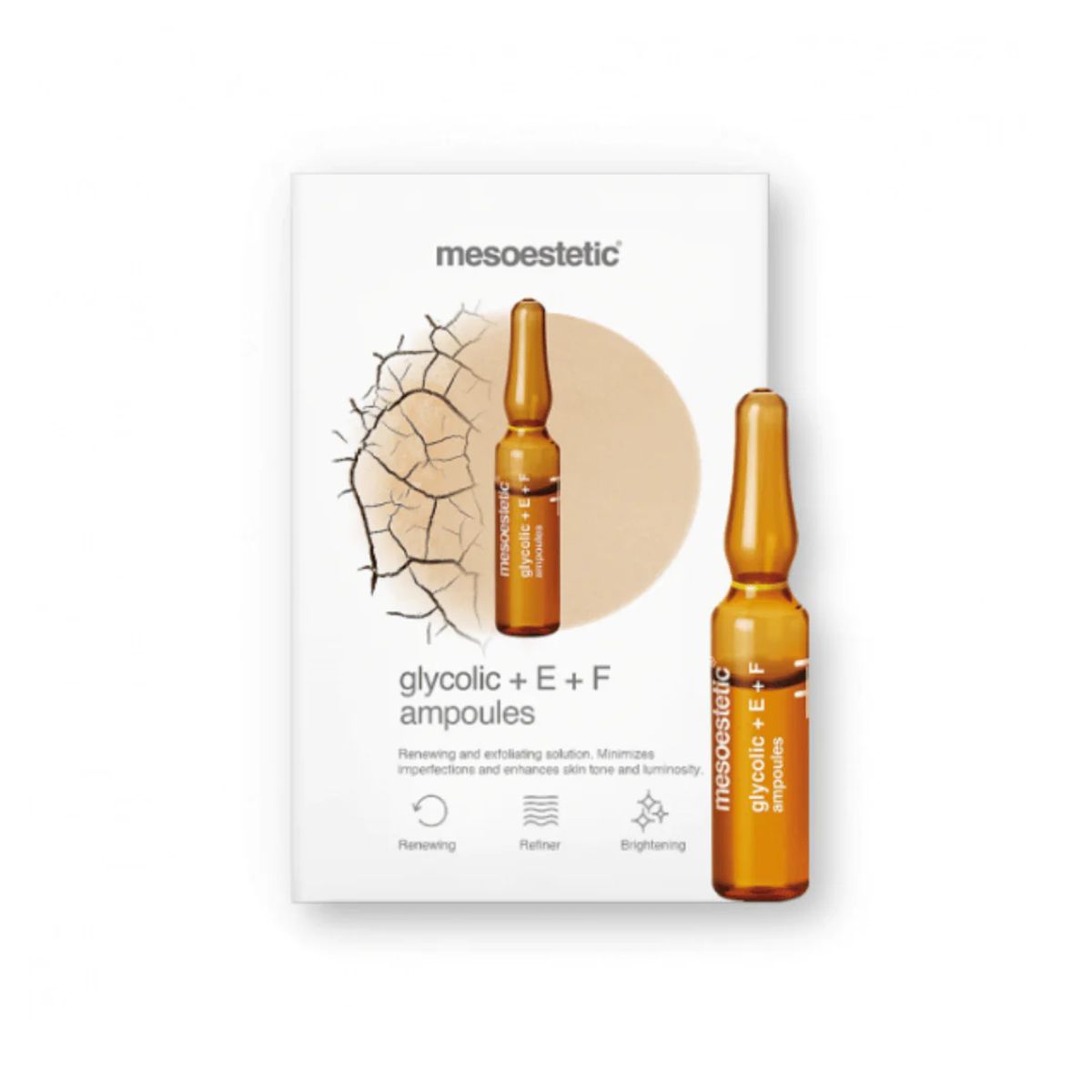 Mesoestetic Glycolic + E + F Ampoules 10 x 2 ml