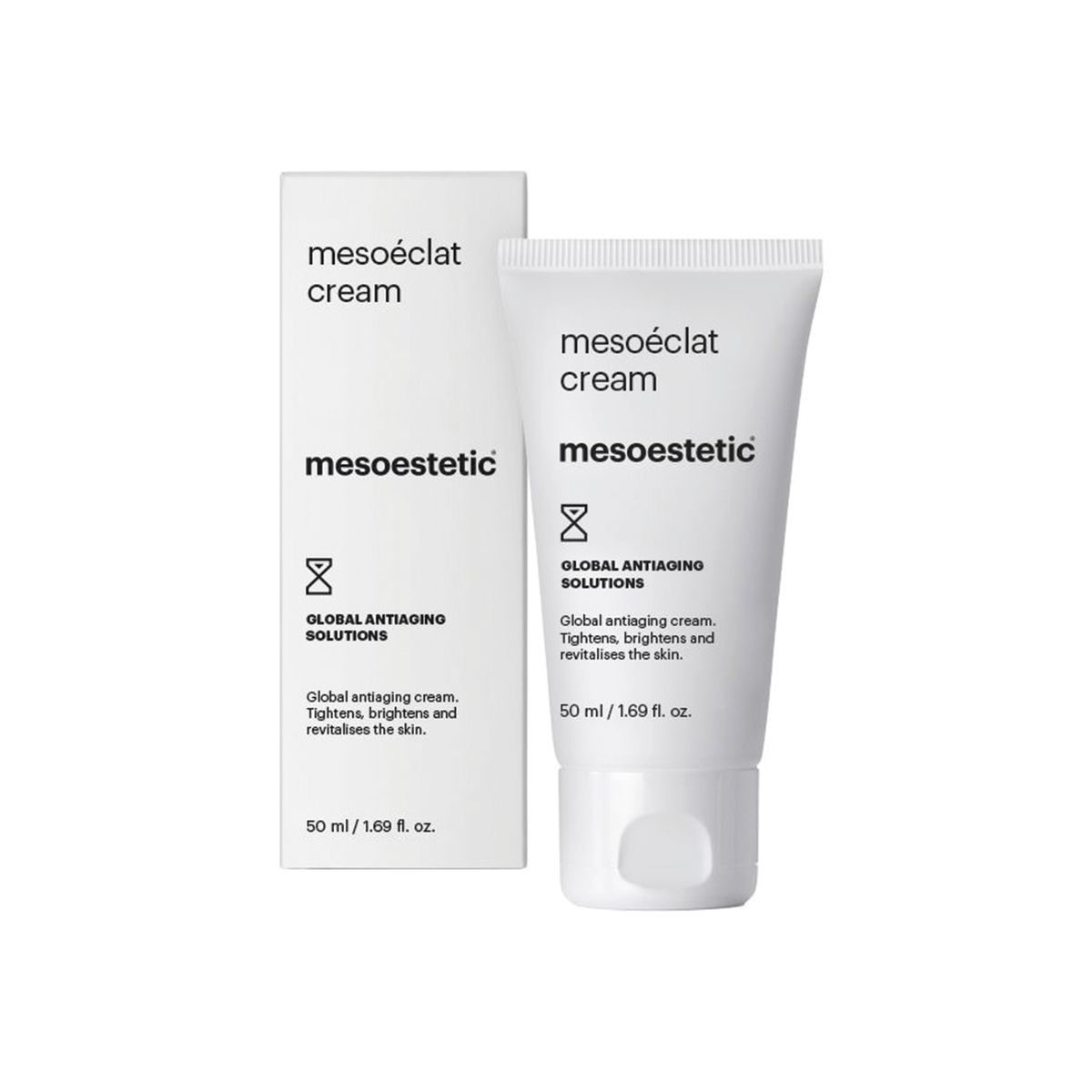 Mesoestetic Mesoéclat Cream - Antiage creme med øjeblikkelig virkning - 50 ml. - Efterbehandling af mescoeclat - Bekæmper mat og træt hud