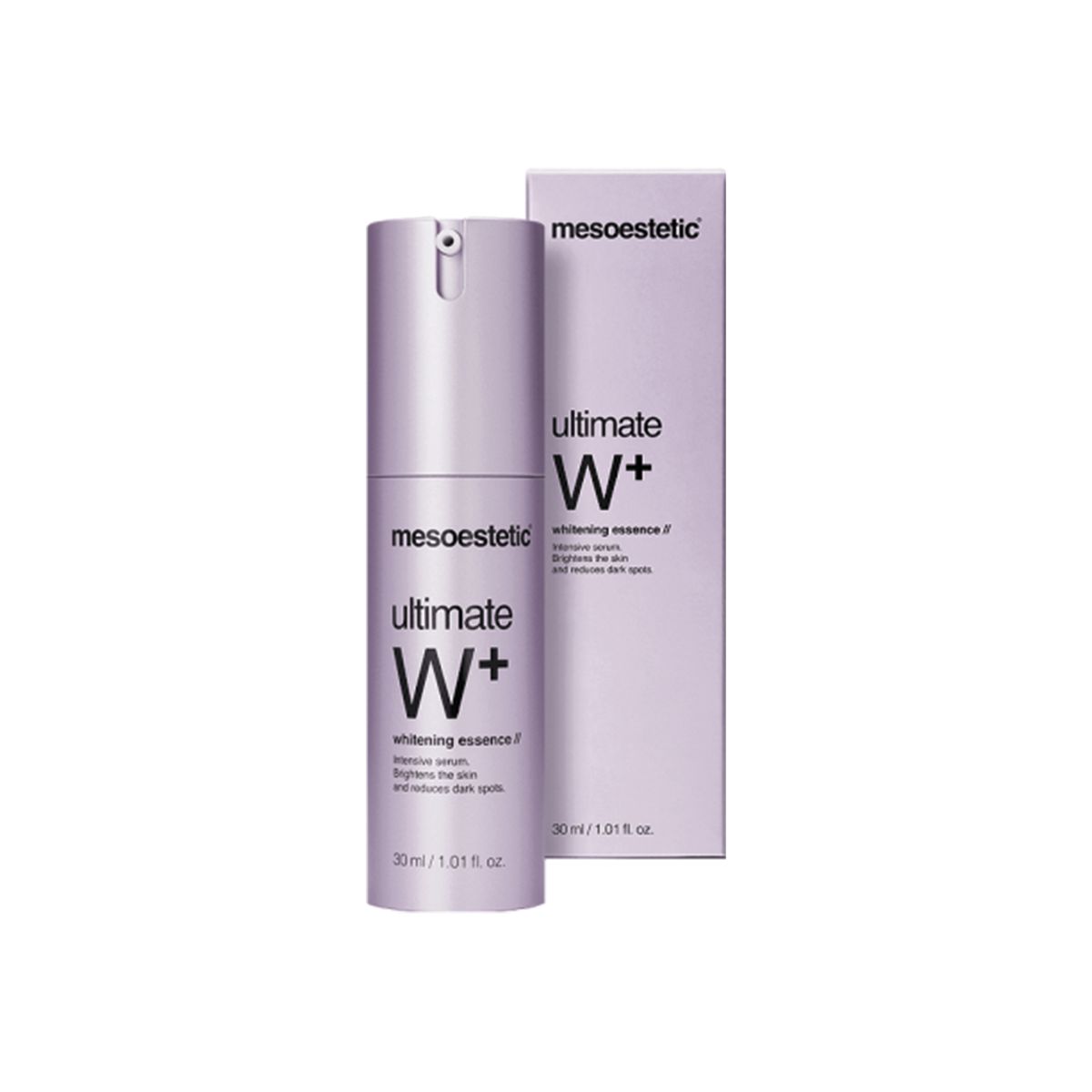 Mesoestetic Ultimate W+ Whitening Essence - Blege serum til behandling af mørke pletter i huden og pigmentforandringer - 30 ml - Reducerer pigmentfejl