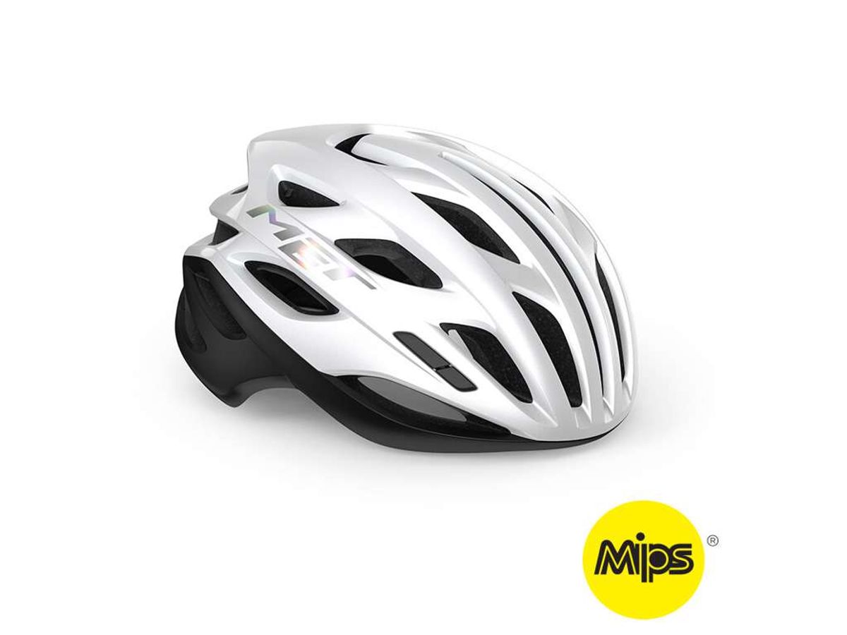 MET Estro Mips - Cykelhjelm - Hvid/Sort - Str. 56-58 cm