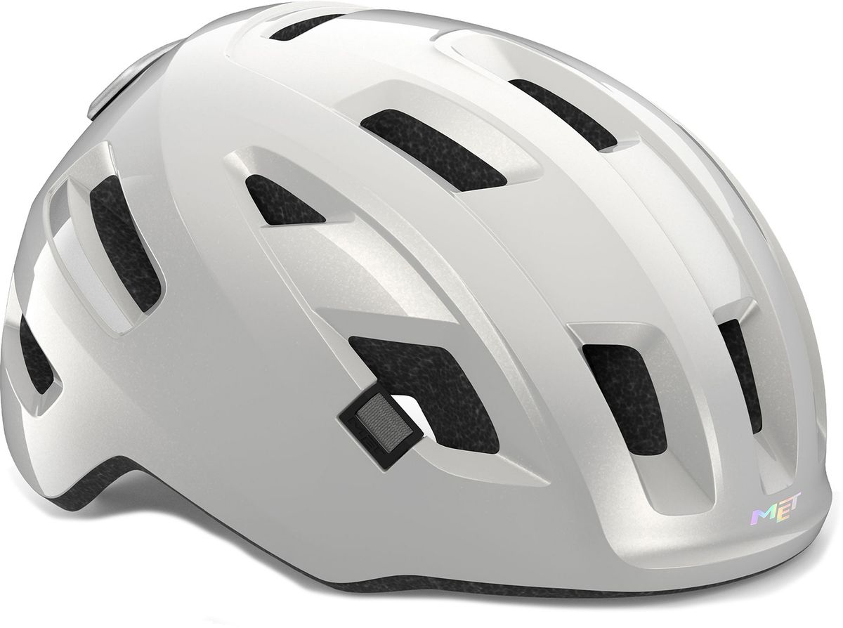 MET Helmet E-Mob - Glossy White