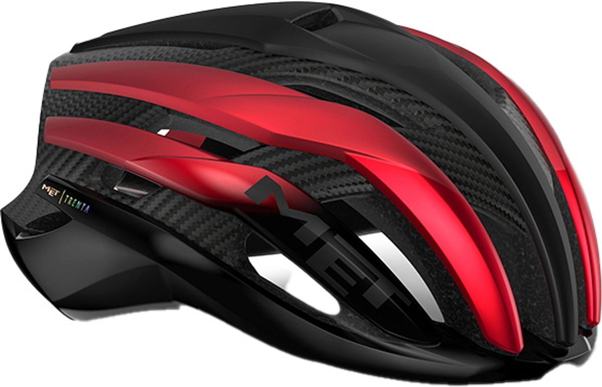 MET Helmet Trenta 3K Carbon MIPS - Rød