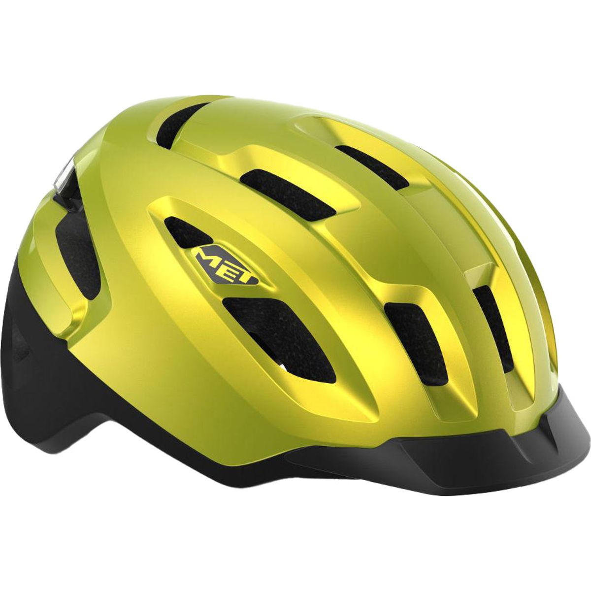 MET Helmet Urbex Mips - Lime Yellow Metallic/Glossy (elcykel hjelm)