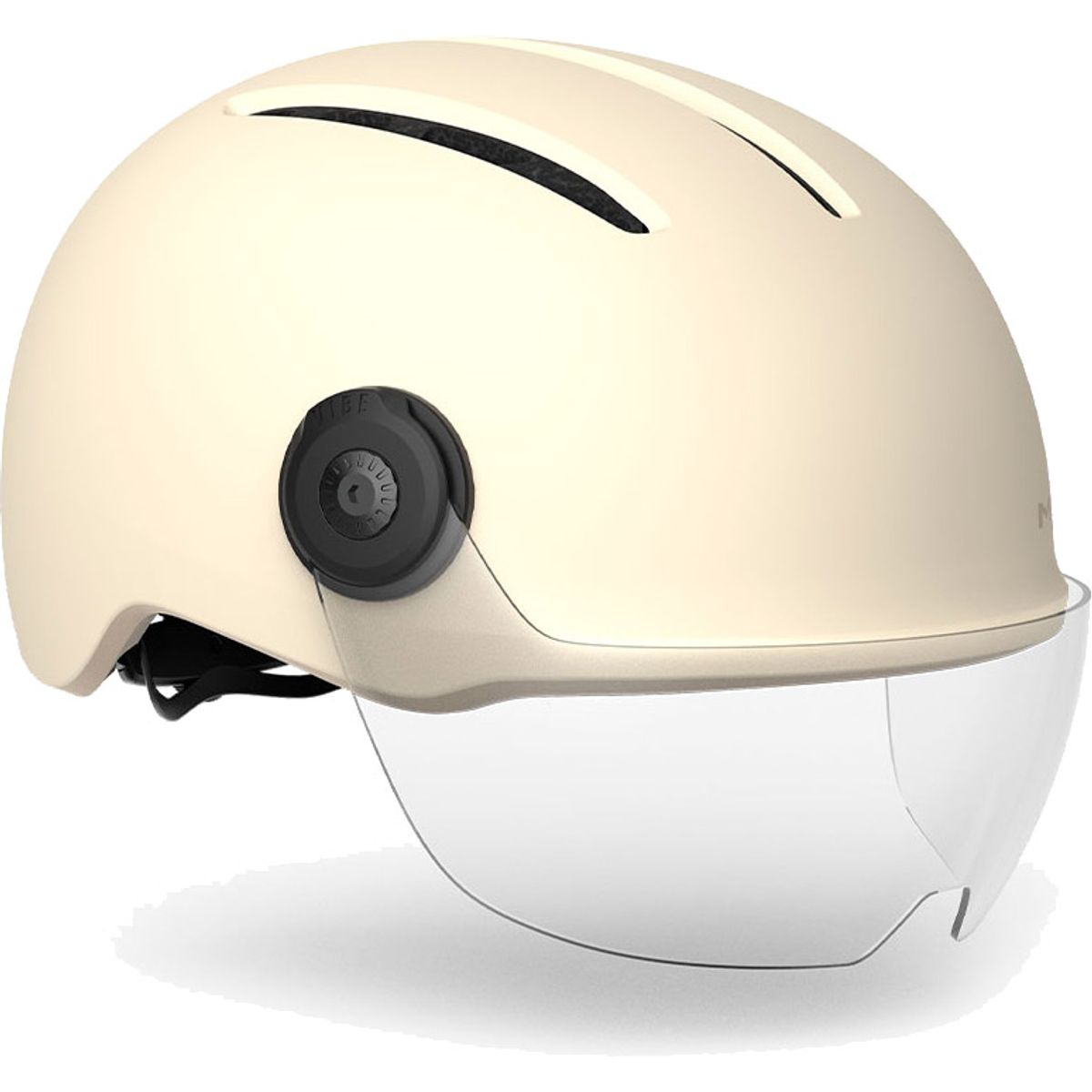 MET Helmet Vibe On MIPS m. LED - Vanilla Ice/Matt (elcykel hjelm)