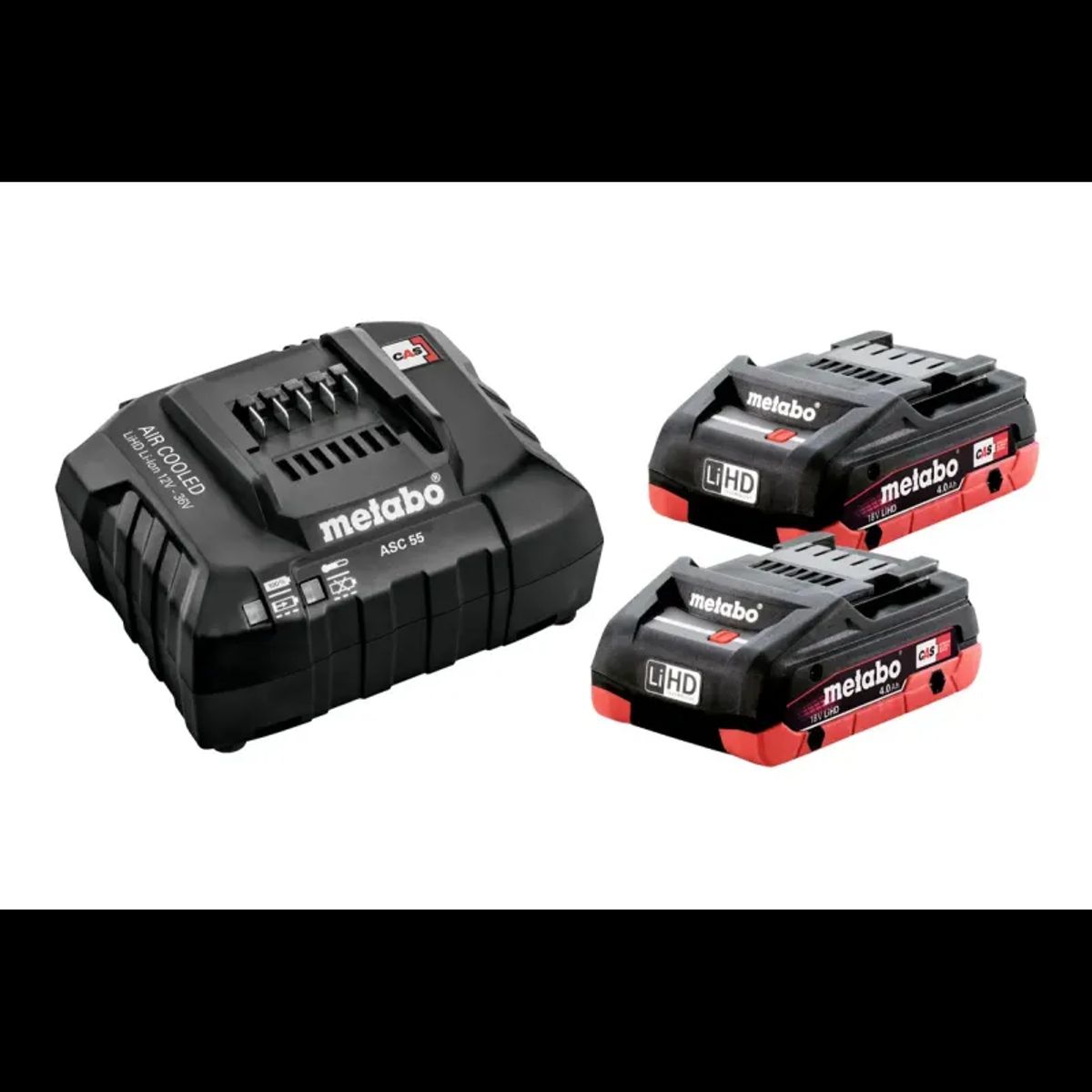 Metabo 4061792184923 - 685191000 Basissæt batterier med oplader