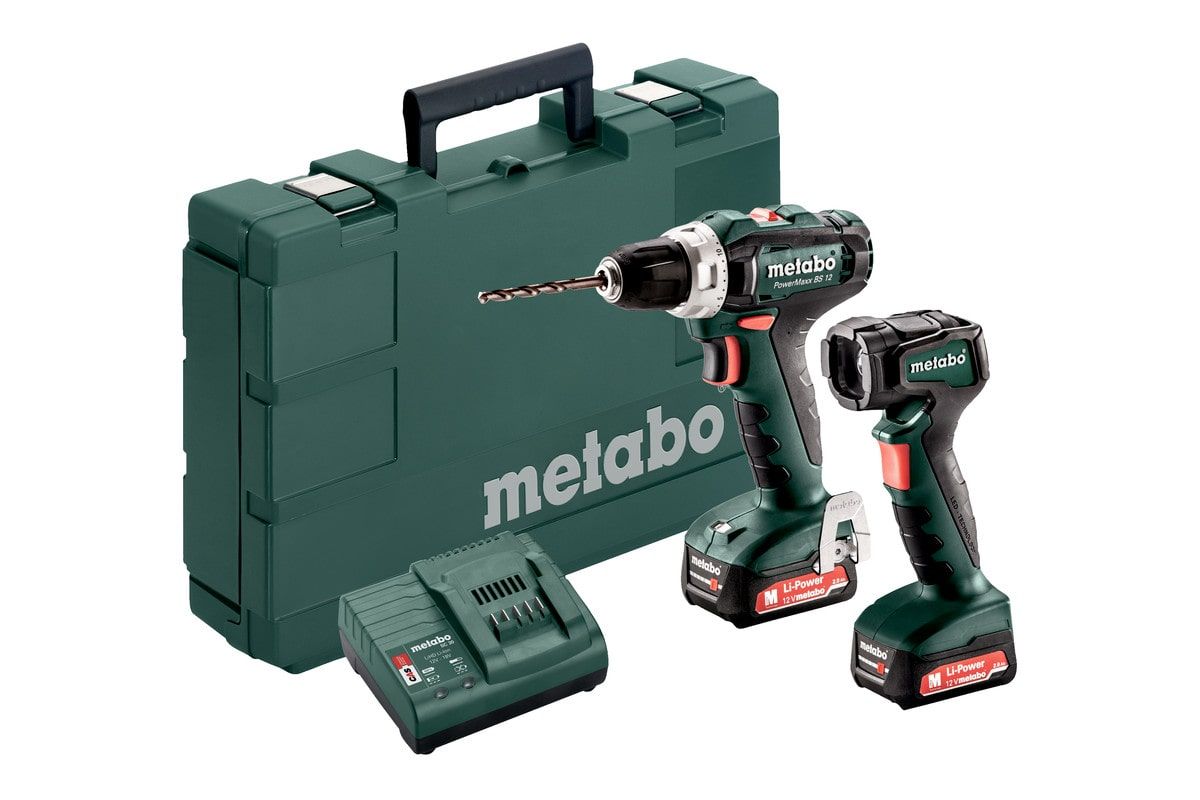 Metabo Akku Bore-/skruemaskine PowerMaxx BS 12