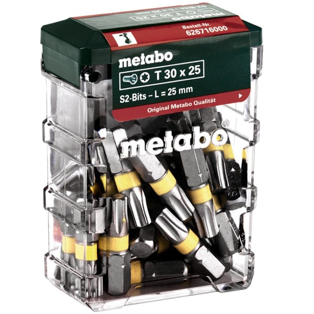 Metabo Bitsboks T30, SP, 25 dele