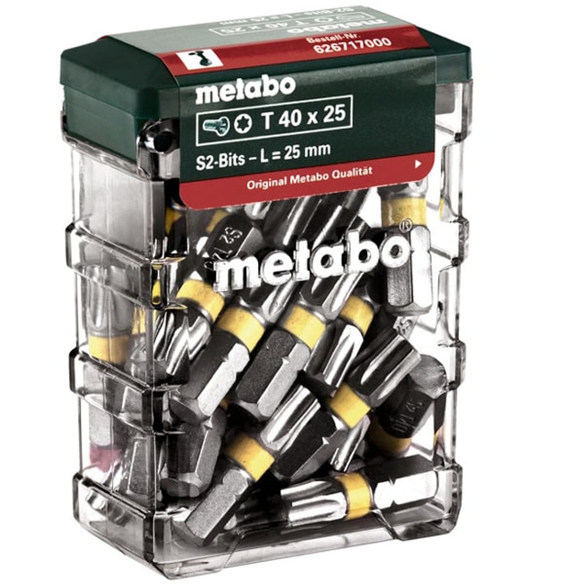 Metabo Bitsboks T40, SP, 25 dele