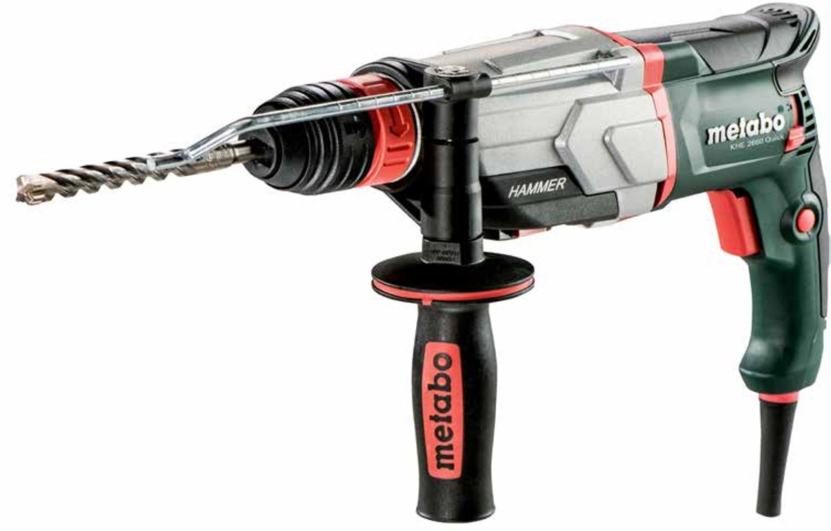 Metabo Bore-/mejselhammer KHE 2660 Quick SDS-Plus inkl. ekstra borepatron