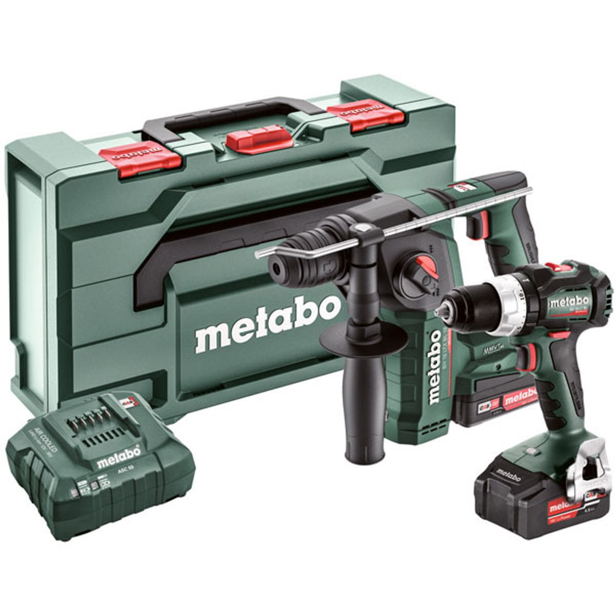 Metabo Combo SET 2.5.2 Akku-bore-/skruemaskine og -borehammer